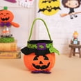 thumbnail image 5 of Halloween Trick or Treat Candy Bags Plush Candy Buckets with Handle for Halloween Party Favor Tote Candy Bag for Boys & Girls, 5 of 5