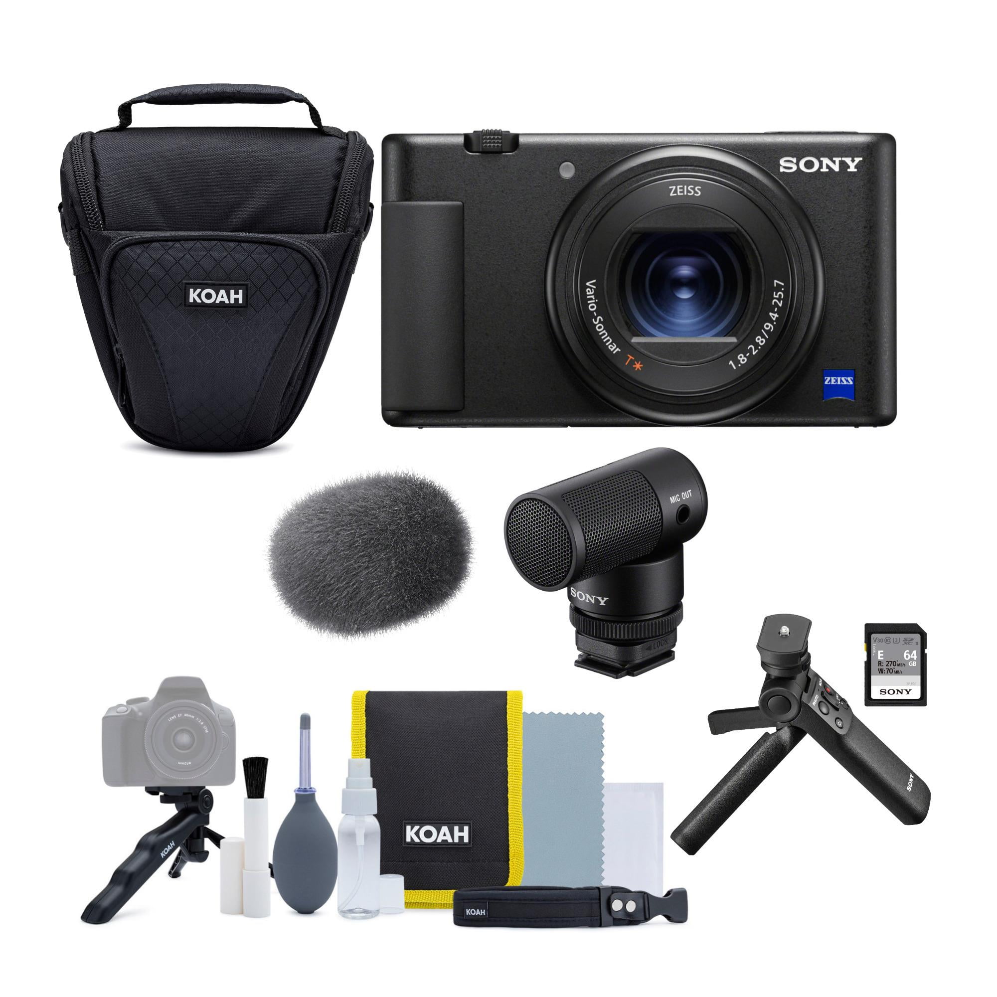 Sony ZV-1 Camera for Content Creators and Vloggers Bundle with