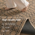 thumbnail image 4 of DEORAB Outdoor Rug 5'x 8' Polypropylene Surface Washable UV-Resistant Carpet Patio Deck Porch，Coffee, 4 of 12