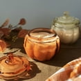 thumbnail image 4 of Better Homes & Gardens Pumpkin Snickerdoodle Swirl Scented 2-Wick Pumpkin Jar Candle 13.8oz, 4 of 5