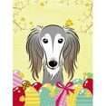 thumbnail image 1 of Chasse aux Œufs de Pâques Saluki Drapeau Jardin, 1 of 1