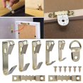 thumbnail image 4 of 222pcs Picture Frame Hook No Nail Traces Wall Hook Accessories, Frame Hanger Kit, Picture Frame Hanging Tool, Heavy Duty Hanging Accessories, 4 of 4
