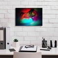 thumbnail image 3 of Epic Graffiti 'Color In The Lines 25' by Irena Orlov, Giclee Canvas Wall Art, 18"x12", 3 of 8