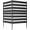 Black-2pcs, variant on Black Metal Privacy Fence Panel,39" W x 42" H(2 Panels), Modular Louvered Outdoor Privacy Screen, Weatherproof Fence for Trash Can/AC Unit, Easy Assemble for Backyard/Pool/Garden (Black-2pcs, 42" H)