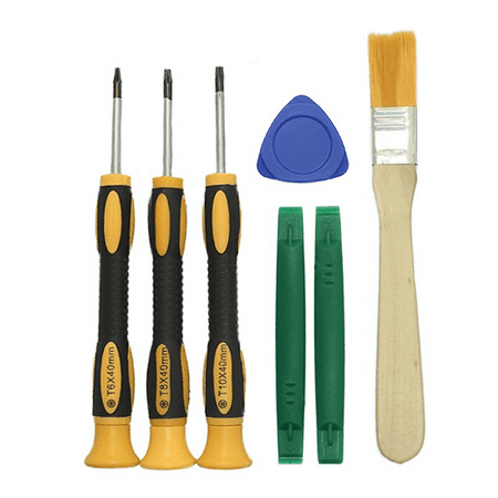 7pcs Game Controller Repair Tool Kit, T6 T8 T10 Screwdriver Set