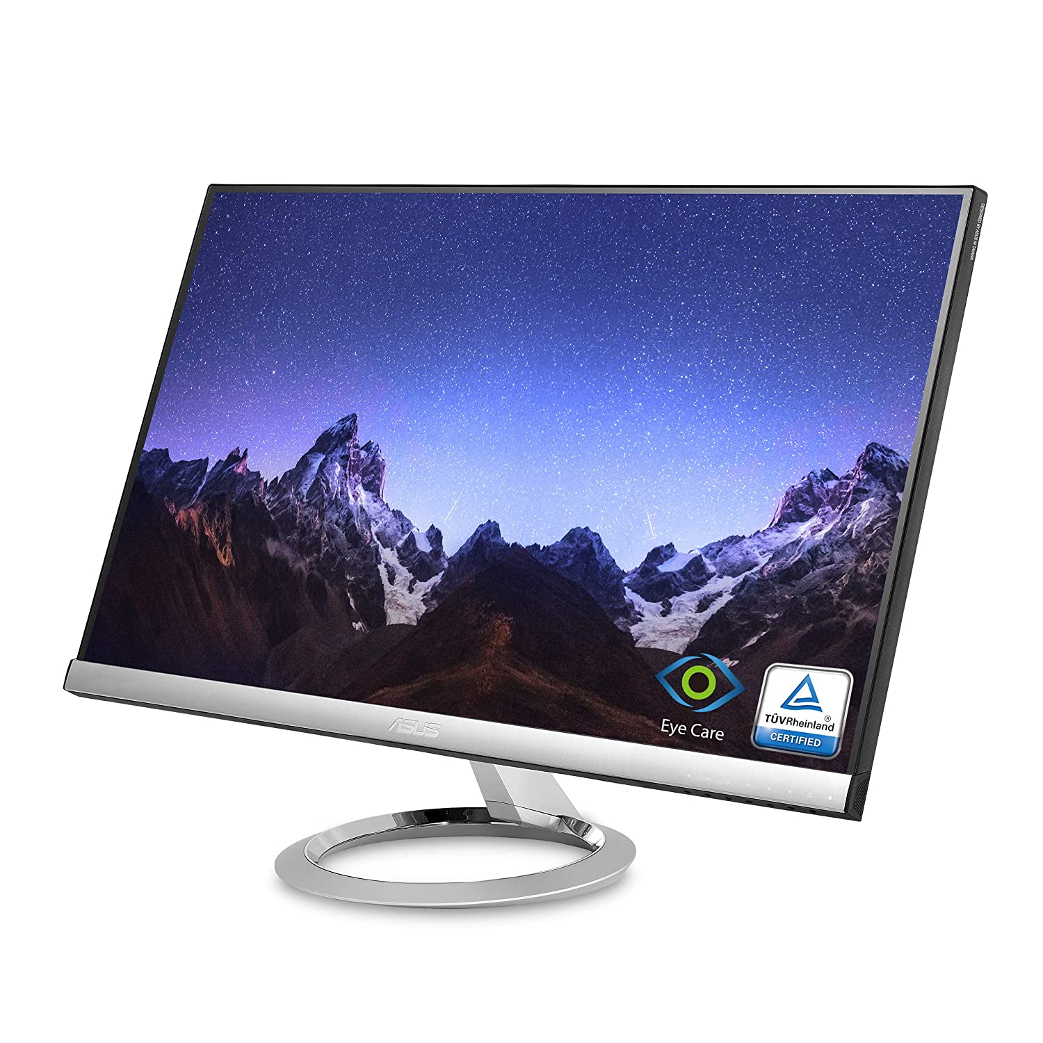 Asus Designo Mx279hs Monitor 27 Full Hd 1920x1080 Ips Led With 178 Wide View Frameless 1080p Low Blue Light Eye Care Hdmi Vga Walmart Com