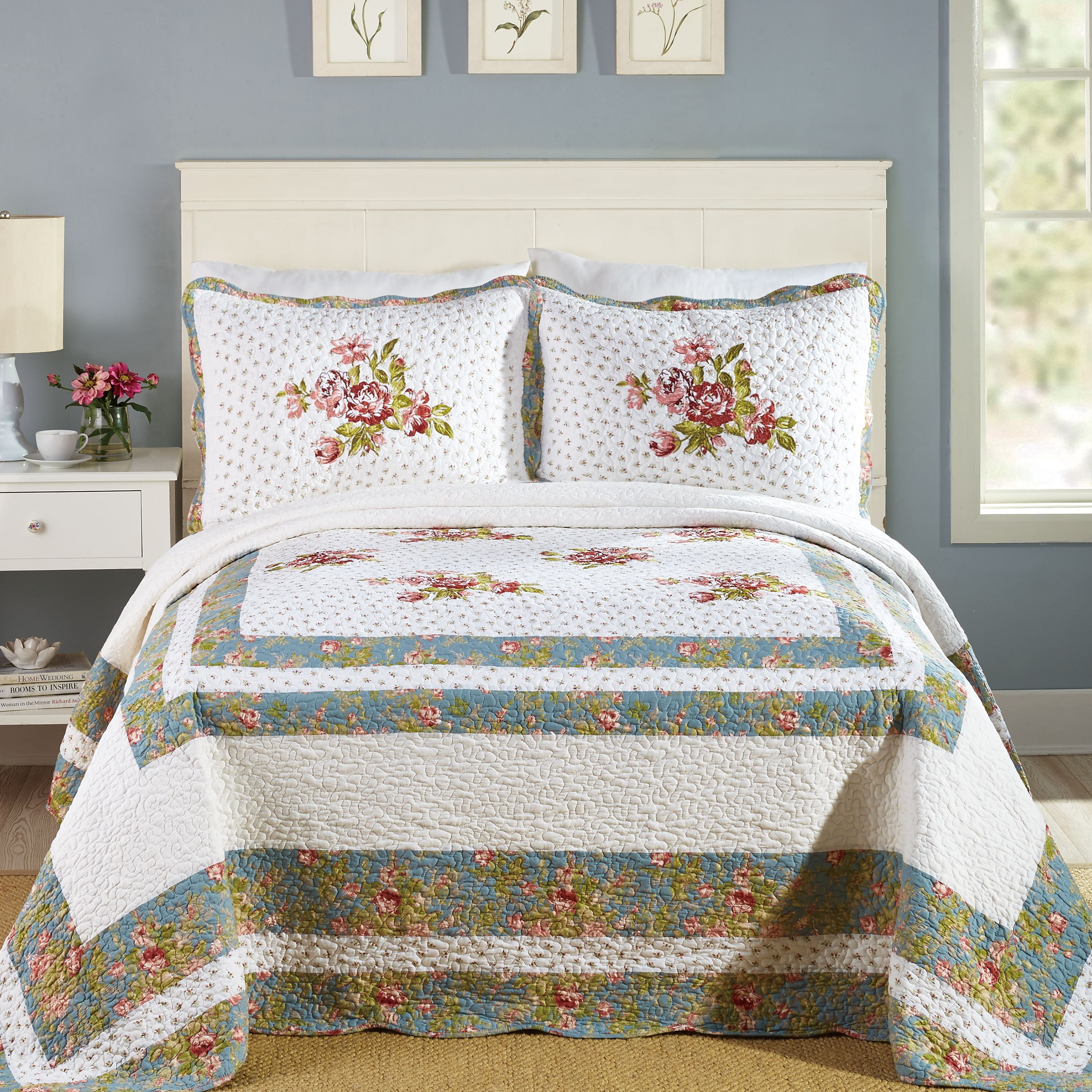 Modern Heirloom Loretta Bedspread, Queen, Multi