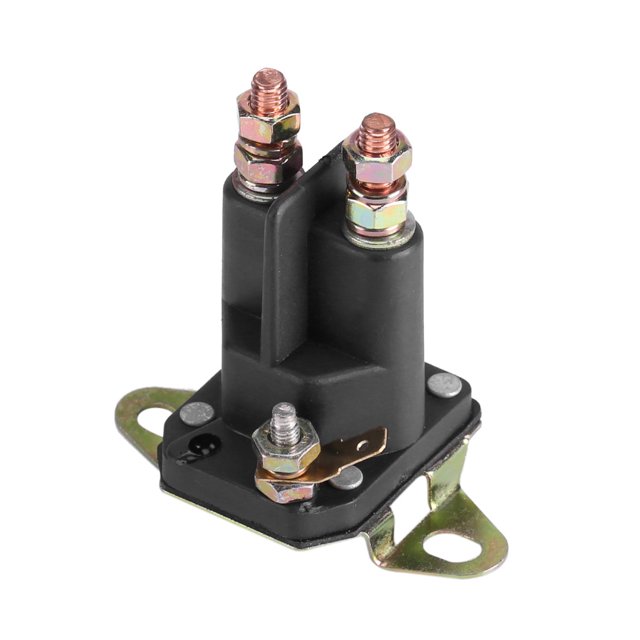 Garosa Starter Solenoid,3 Pole Universal Starter Solenoid 12V For MTD 109946 146154 1753539 AM138497