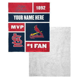St Louis Cardinals MLB Baseball Soft BLUE Warm Blanket Throw Northwest  Company
