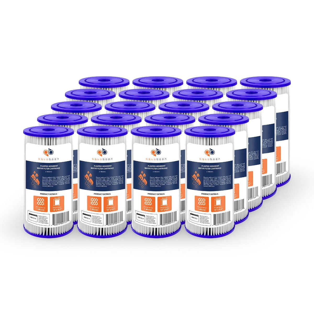 Smart Pack EQ-304-20 – Filtro de agua de sedimento para toda la casa