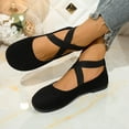 thumbnail image 4 of Tawop Women Shoes Womens Dress Shoes Work Shoes Flats Casual Black 5.5, 4 of 9