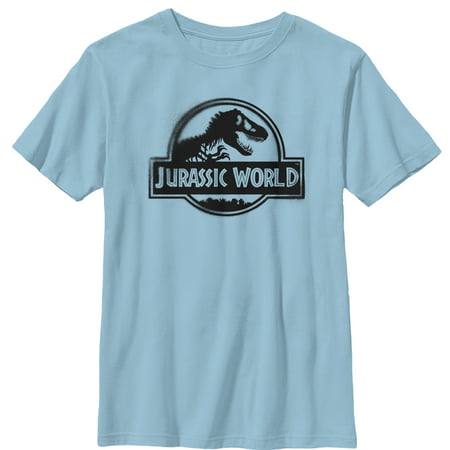 Jurassic World: Fallen Kingdom Boys' Jurassic World Fallen Kingdom Spray Paint Print Logo (Best Spray Paint For Shirts)