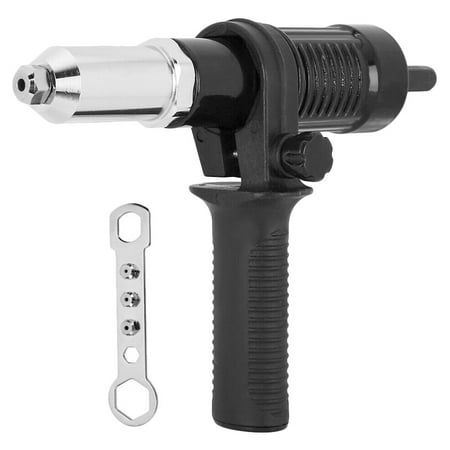 

Chidian 1 Set Electric Rivet Adapter Cordless Drill Adapter Insert Nut Tool Riveter