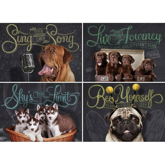 Willow Creek Press Dogspirations 1000-Piece Puzzle