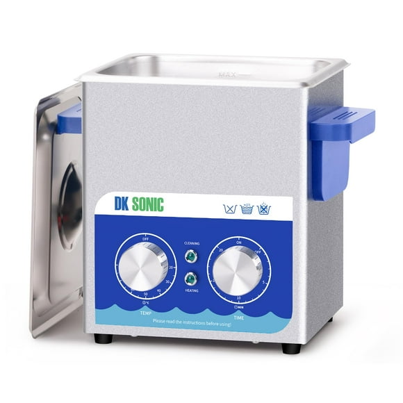 Limpiador ultrasónico DK SONIC 2L 60W con calentador y temporizador