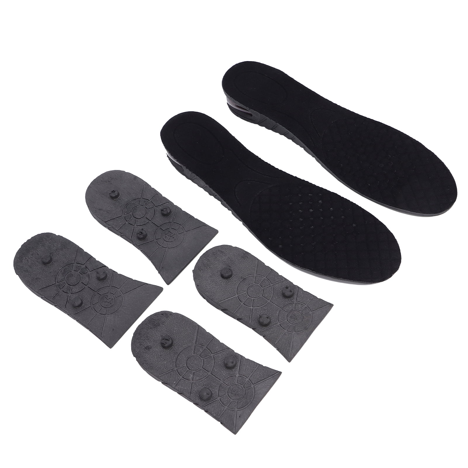 Height Increase Insoles 3 Layers Heels Lift Heel Lifting Shoe Pads Shoe Lifts Elevator Next Gen Design Walmart