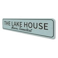 thumbnail image 4 of The Lake House Novelty Decor, Metal Wall Sign - 4x18 Inches, 4 of 4