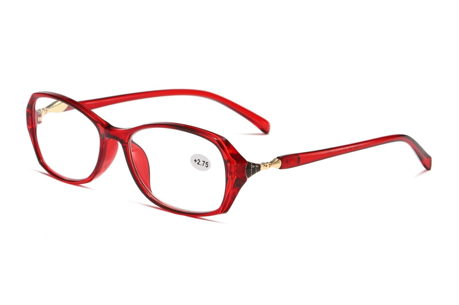 8 Pairs Womens Ladies Blue Light Blocking Reading Glasses Red Readers for Reading Paper work +2.75