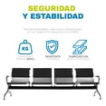 thumbnail image 4 of Banca De Espera Tandem 4 Plazas Onof Consultorio Hospital, 4 of 7