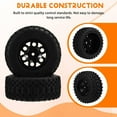 thumbnail image 5 of 12mm Hex Wheels Tires Set with Foam Inserts 1/10 RC Short Course Truck Compatible with Slash 2WD,1 * RC Upgrade Parts kit, 5 of 9