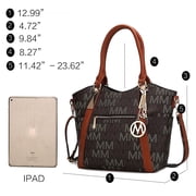 MKF Collection Jeneece Womens Tote Handbag by Mia K - White