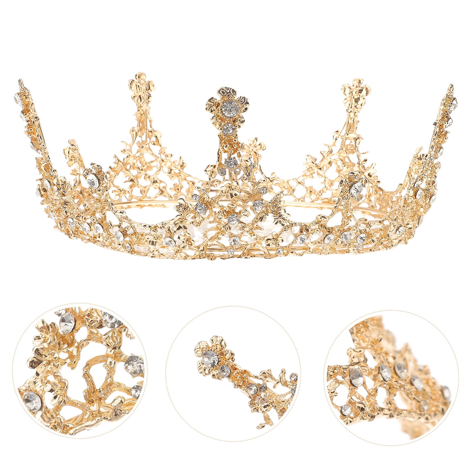 Believe by Brilliance Gold Flash Plated
Tiara with Genuine Cubic Zirconia Stones Believe by Brilliance Fine Silver Plated Tiara, Cubic  main image 2