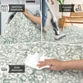 thumbnail image 6 of GLATTICE Throw Rug with Rubber Backing Washable 2x3 Small Area Rugs Non Slip Floral Super Soft Kitchen Rugs Indoor Door Mat Thin Print Faux Wool Carpet for Entryway Entrance Office,Sage Green Grey, 6 of 6