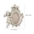 thumbnail image 2 of Minkissy European Decor Angel Girl Ornament Resin Wall Photo Display Frame for Photographers 1Set, 2 of 6