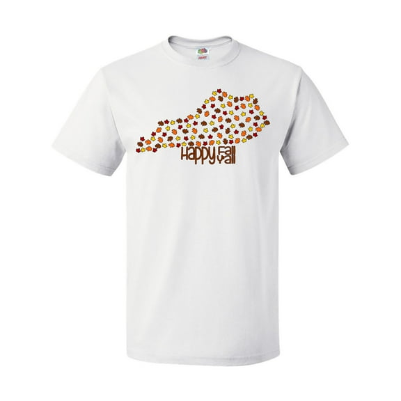Inktastic Happy Fall Y'all Kentucky T-Shirt