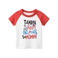 thumbnail image 1 of Tee Shirt Enfant Garcon Enfants Garçons Été Personnalité Colorée Imprimé Manette de Jeu Manches Courtes T-Shirt Décontracté T-Shirts Rouges 5 Ans-6 Ans, 1 of 2
