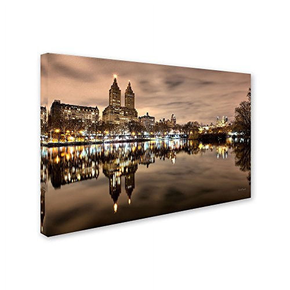 Trademark Fine Art "Central Park West I" Canvas Art by David Ayash