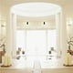 thumbnail image 4 of Bewildely Lámpara de pared LED COB para interiores de 6W, iluminación de aplique de forma trapezoidal de doble cabezal para sala de estar, Bar, Iluminación y accesorios No.2 Bewildely HA025699-02, 4 of 5