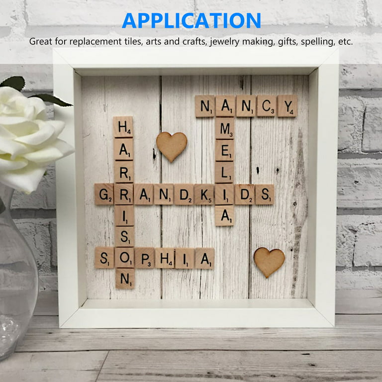 Cool Craft: Scrabble Name Tiles - How to Nest for Less™