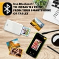 thumbnail image 2 of Kodak Step Mobile Instant Photo Printer 2x3" (White), Compatible with iOS, Android & Bluetooth, 2 of 6