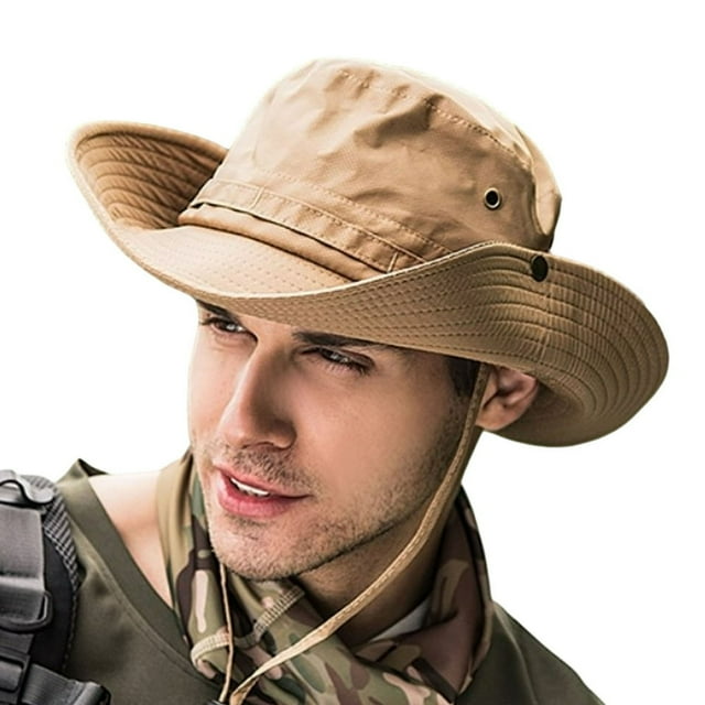 Unisex UV Protection Bucket Hat Hunting Fishing Outdoor Fisherman Cap