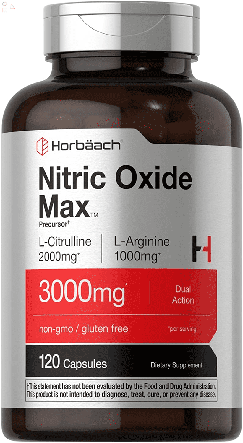 Nitric Oxide Supplement 3000Mg 120 Capsules Nitric Oxide Pre