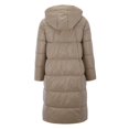 thumbnail image 3 of Gibobby Chamarra ligera mujer larga, chamarra de invierno para mujer, ligero, cálido, con capucha(B,G), 3 of 5