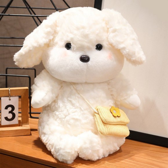 Kyusrd Toys Savings Items for Kids!Simulated Chocolate Puppy Toy Goodnight Children's Sleeping Doll Birthday Gifts for Family Friend Children's Holiday Gifts