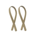 thumbnail image 4 of TEHAUX 2Pcs Beige Yellow Pu Strap for Satchel Handbag Diy Projects Bag, 4 of 8