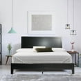 thumbnail image 4 of Better Home Products Fox Wood Panel Queen Platform Bed in Black, 4 of 4