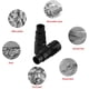thumbnail image 3 of Adaptador de manguera de aspiradora Adaptador de alivio de presión de aspiradora Conector de manguera universal Conector de manguera de recolección de polvo de aspiradora (5 piezas) Vhermosa WLJ-0958, 3 of 5