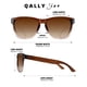 thumbnail image 4 of Lentes de Sol Cuadrados Polarizados UV400 QALLY para Mujer, 4 of 6