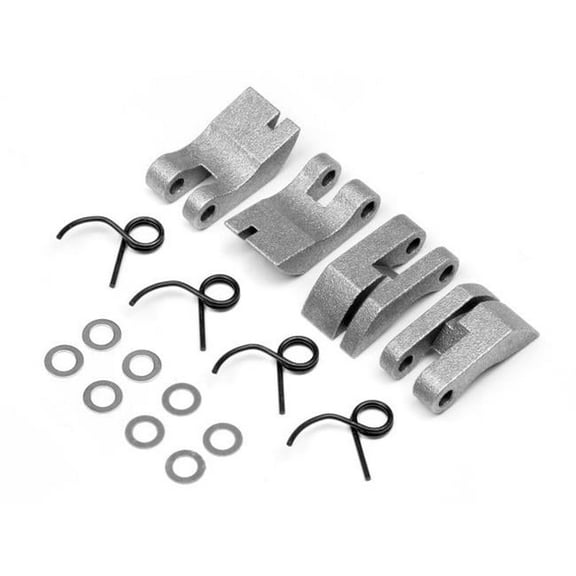 HPI Racing HPI111350 Aluminum Quadra Clutch Shoe Spring Savage Set, Black
