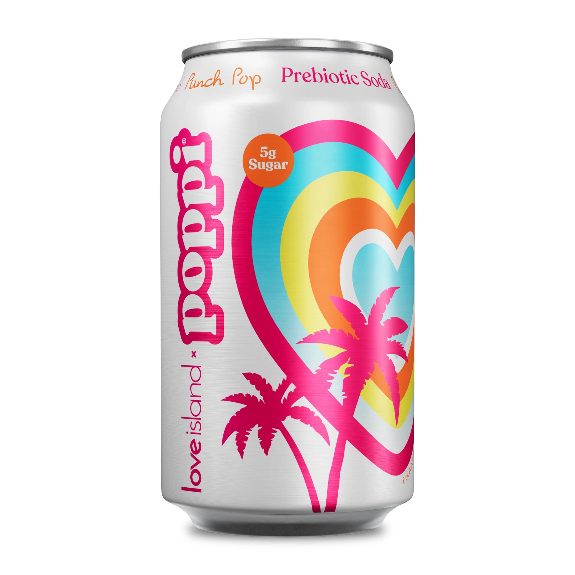 poppi Punch Pop Prebiotic Soda, 12 fl oz, 1 Single Can