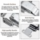 thumbnail image 4 of 2 Pcs Stainless Steel Spring Loaded Toggle Latch Catch Clamp Clips For Case Toolbox, 4 of 5