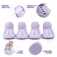 thumbnail image 3 of Dogoys Zapatos Para Perros Sandalias Para Perros Para Pavimento Caliente Botines Antideslizantes Impermeables Para Perros Para Invierno, Día De Nieve Y Verano, Correas Ajustables, Botas Para Mascotas, 3 of 4