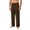 a01Coffee, variant on Men's Casual Dress Pants Old Money Pleated Baggy Straight Leg Vintage Relaxed Fit Slacks Belted Elastic Waist Work Office Trousers Khaki S