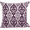 Purple, variant on Simply Daisy 16" x 16" Bombay Geometric Print Pillow
