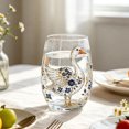 thumbnail image 2 of Art Goose Glass Cup,12 oz,Reusable Glassware Cup for Beverage,Soda,Lemon,Juice, Drinking Borosilicate Drinkware Mug,2pcs - 01 Goose Cup, 2 of 7