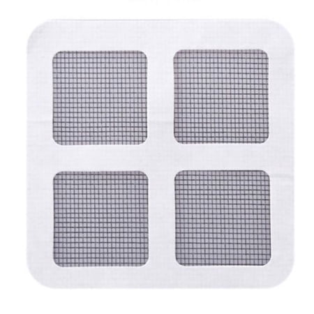 Bouanq 3pcs Window and Door Screen Repair Kit,Fiberglass Screen Repair Patches, Strong Adhesive Screen Repair Stickers Waterproof Mesh Film Ideal for Fixing Holes and Tears